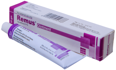 TACROLIMUS (REMUS) OINTMENT 0.1% 10GM